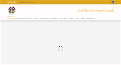 Desktop Screenshot of goodhope-elca.org